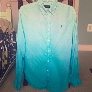 Blue Ombré Ralph Lauren Shirt